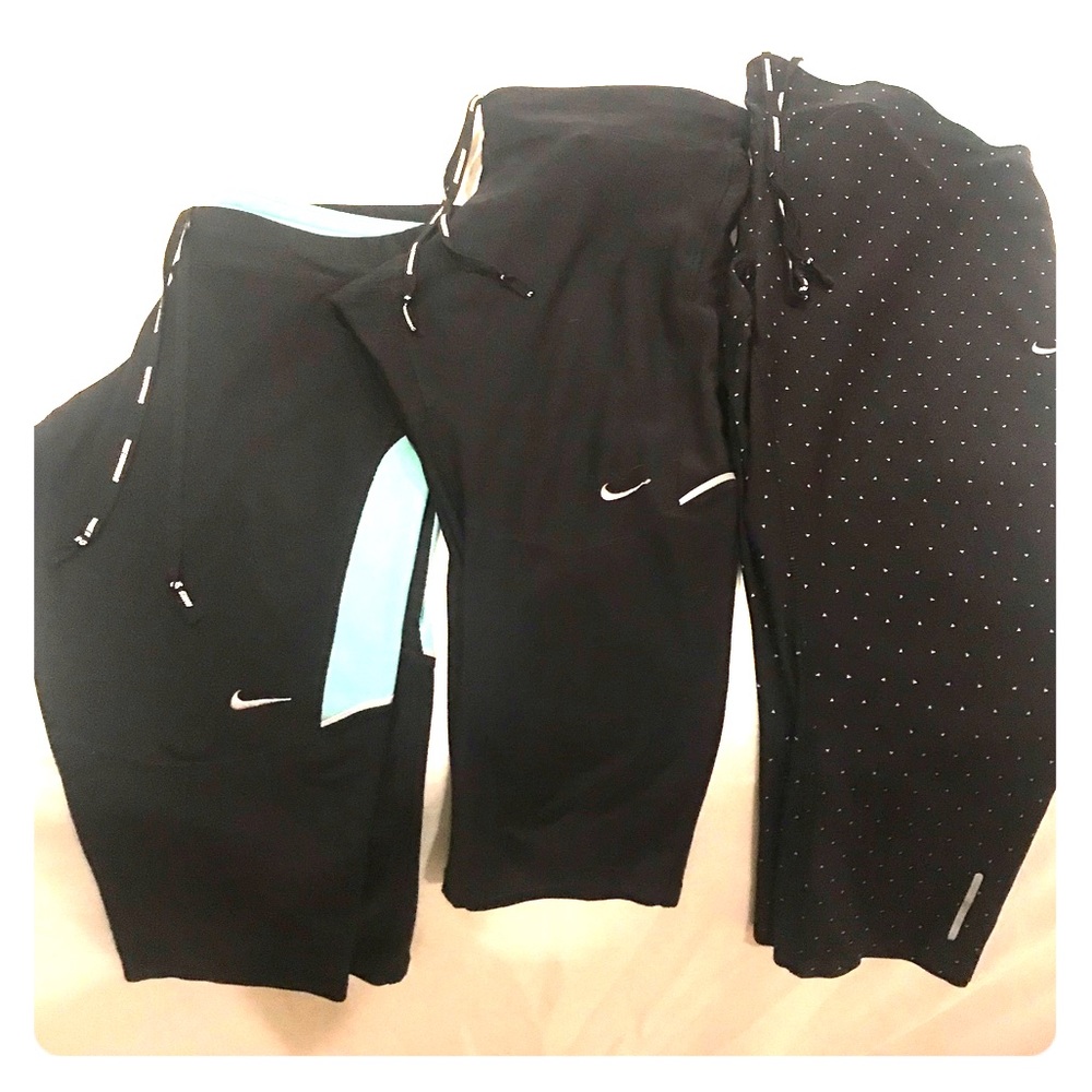 Set of 3 Nike Dry Fit Capri Pants